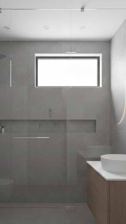 Remodelación baño puerta vidrio seguridad Modelia Bogotá