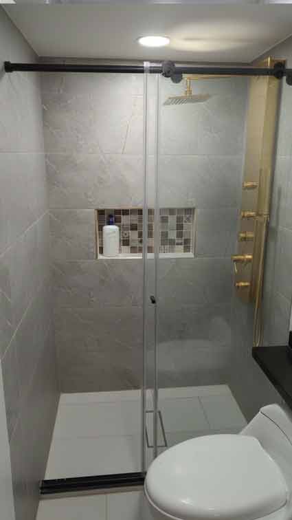 Instalación mampara ducha Salitre Bogotá