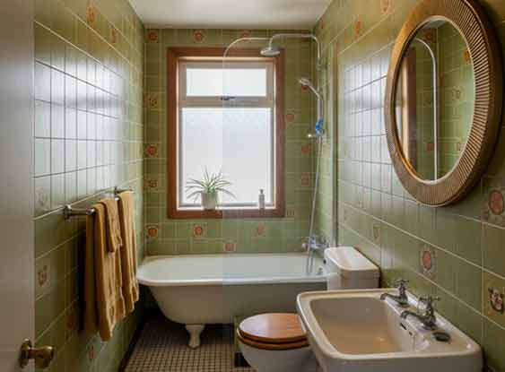 Panel de vidrio fijo para ducha tipo walk-in